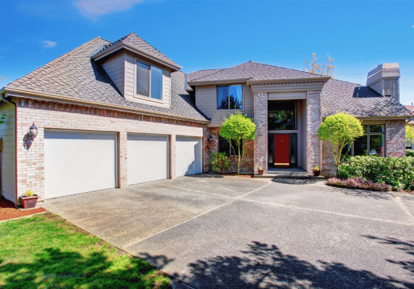 concrete driveway